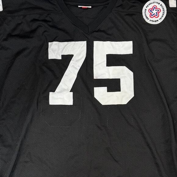 Mitchell And Ness 1975 Pittsburgh Steelers Mean Joe Greene #75 Throwbacks Sz 5XL - Picture 3 of 7